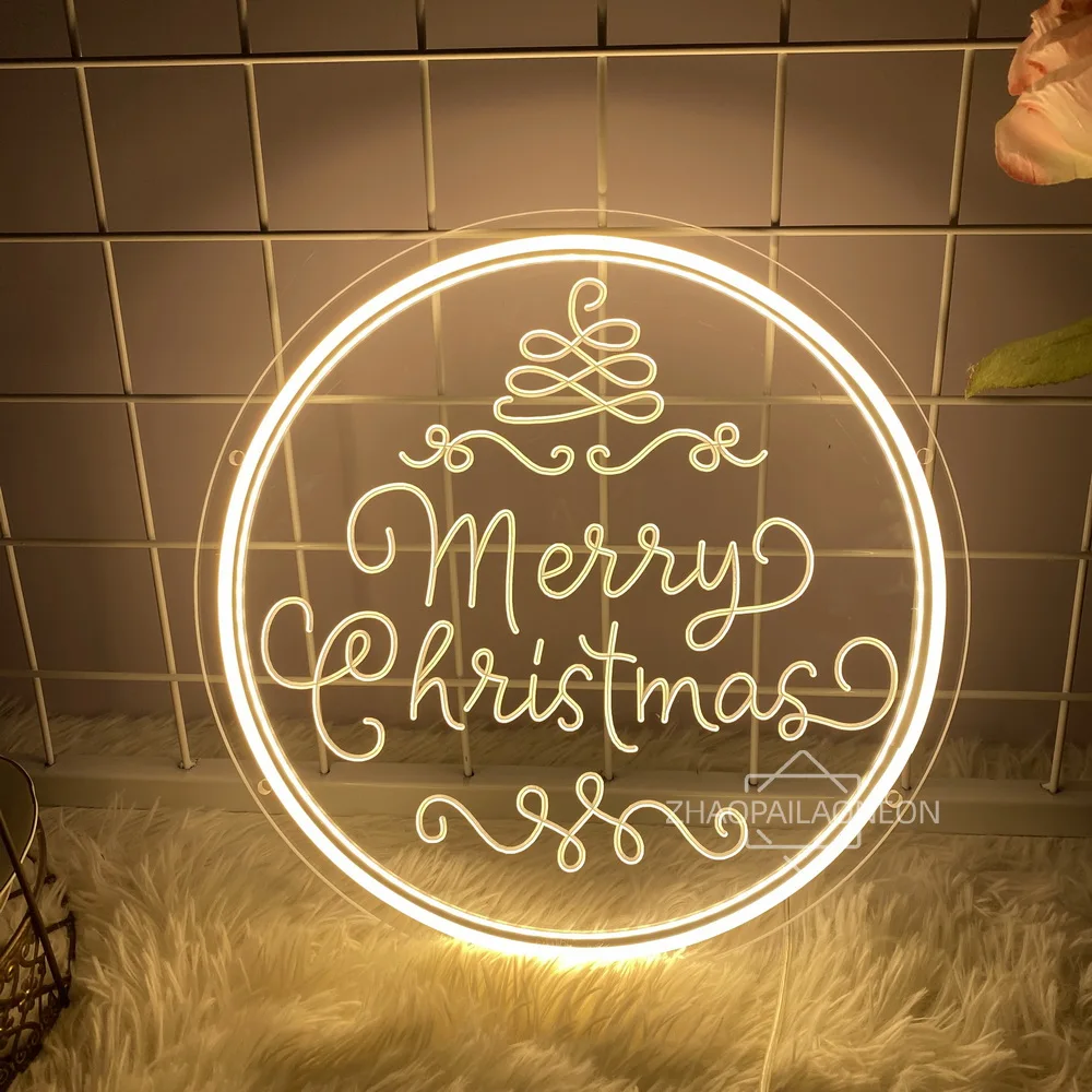 Merry Christmas Neon Lights 3D Engraved Neon Sign Led Lights Christmas Decoration Room Bedroom Decor Party Wall Neon LED Sign
Merry Christmas Neon Lights 3D Engraved Neon Sign Led Lights Christmas Decoration Room Bedroom Decor Party Wall Neon LED Sign