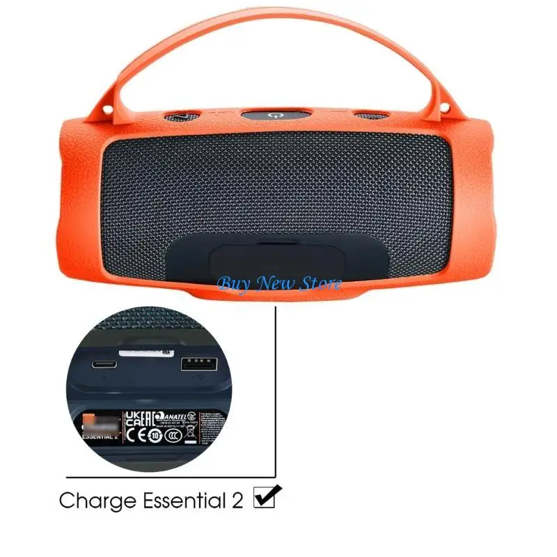 20CE Waterproof Soft Protective Skin for JBLCharge 4 JBLEssential 2 BluetoothSpeakers Travel Carrying for Case with Keychain
20CE Waterproof Soft Protective Skin for JBLCharge 4 JBLEssential 2 BluetoothSpeakers Travel Carrying for Case with Keychain
