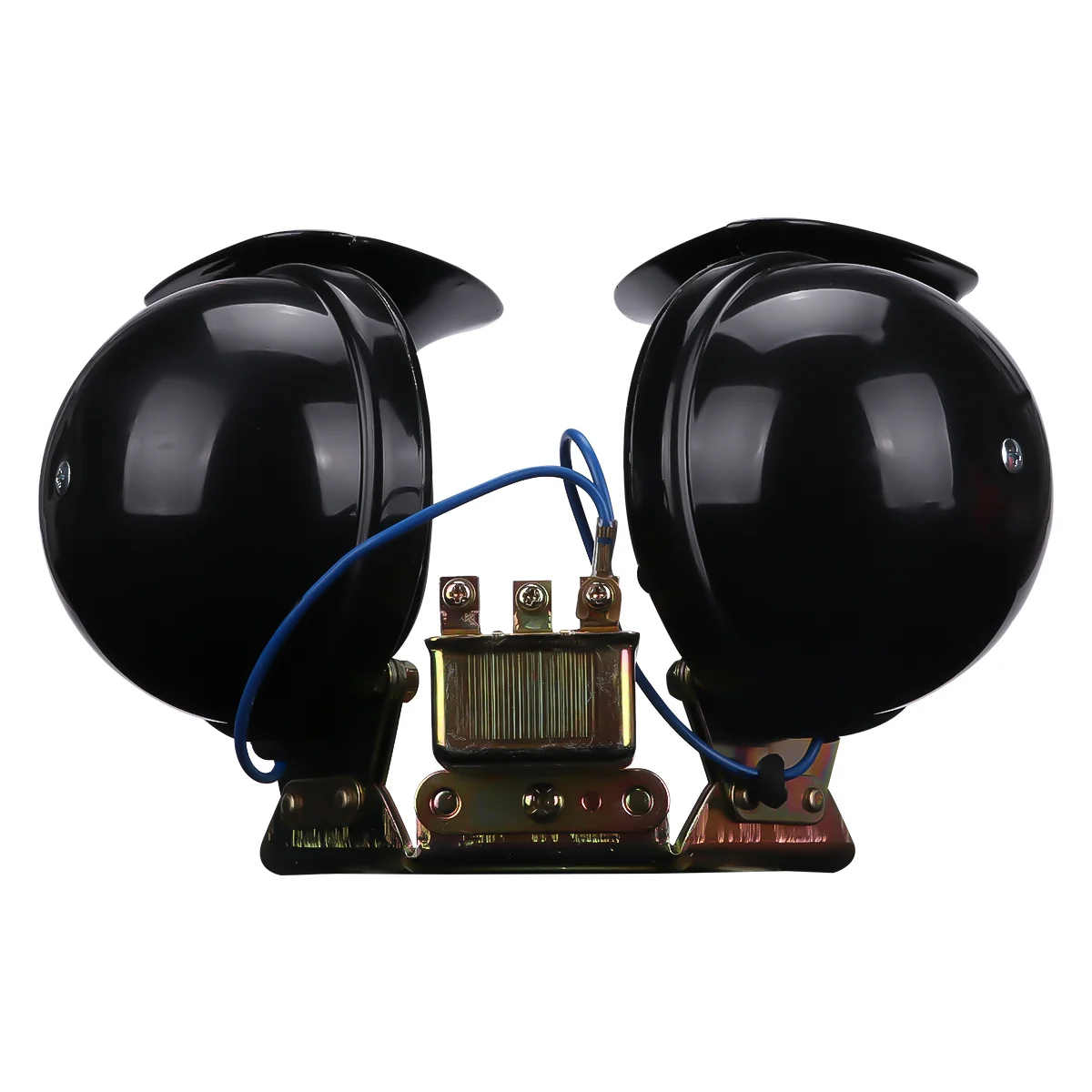 Комплект из 2 черных двухтональных гудков 12В для грузовиков, автомобилей, мотоциклов – сверхгромкая звуковая система предупреждения в форме улитки
Комплект из 2 черных двухтональных гудков 12В для грузовиков, автомобилей, мотоциклов – сверхгромкая звуковая система предупреждения в форме улитки