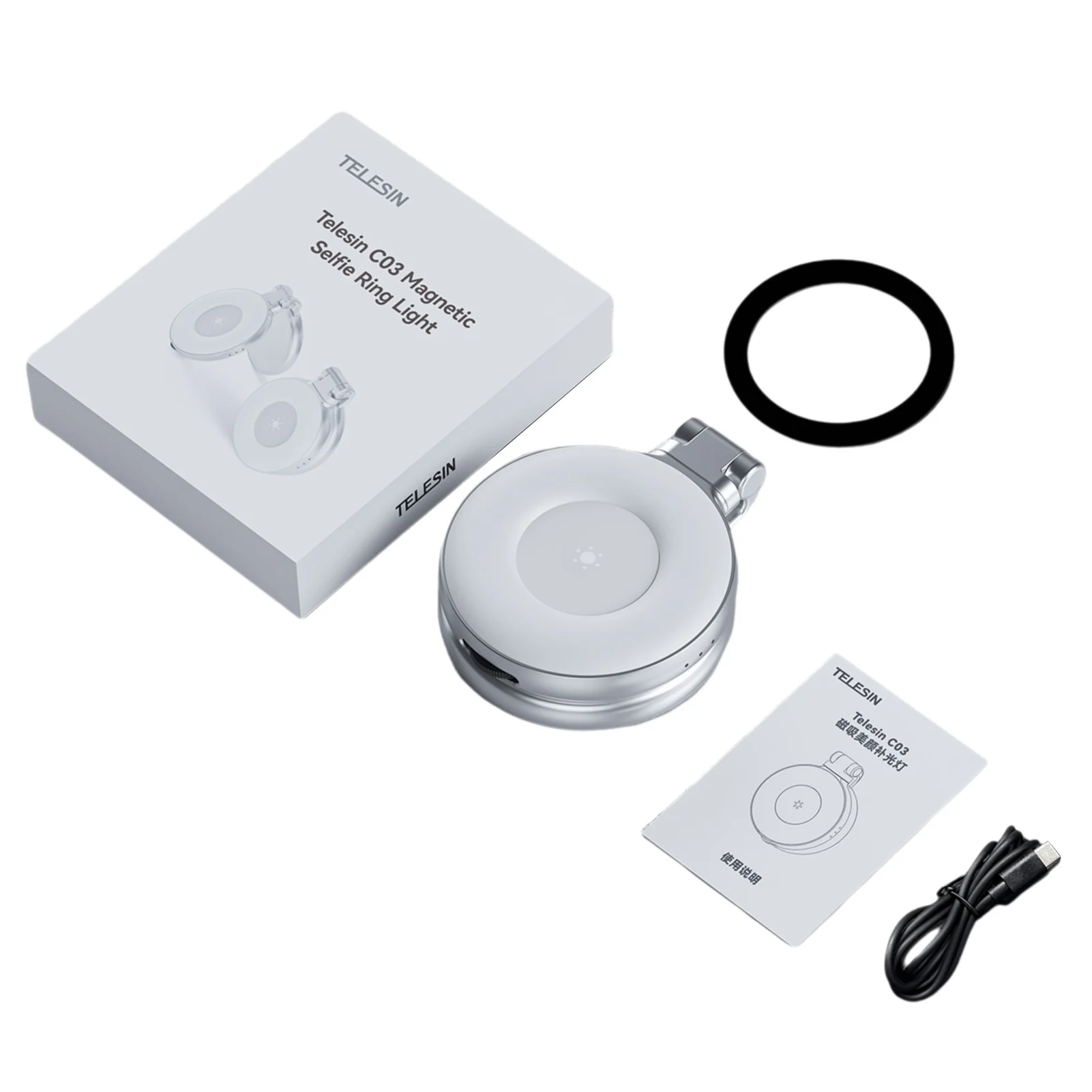 Magnetic Selfie Light Foldablbe LED Fill Light for Phone Selfie Light 2700K/5600K/7500K Dimmable Built-in Battery Makeup Mi
Magnetic Selfie Light Foldablbe LED Fill Light for Phone Selfie Light 2700K/5600K/7500K Dimmable Built-in Battery Makeup Mi