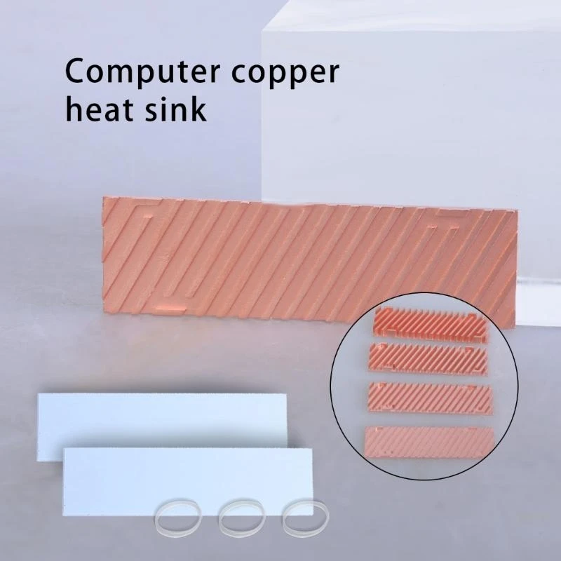 77UB Copper 2280 M.2 SSD Heatsink Cooling Pad for Efficient Cooling in Computers PC
77UB Copper 2280 M.2 SSD Heatsink Cooling Pad for Efficient Cooling in Computers PC