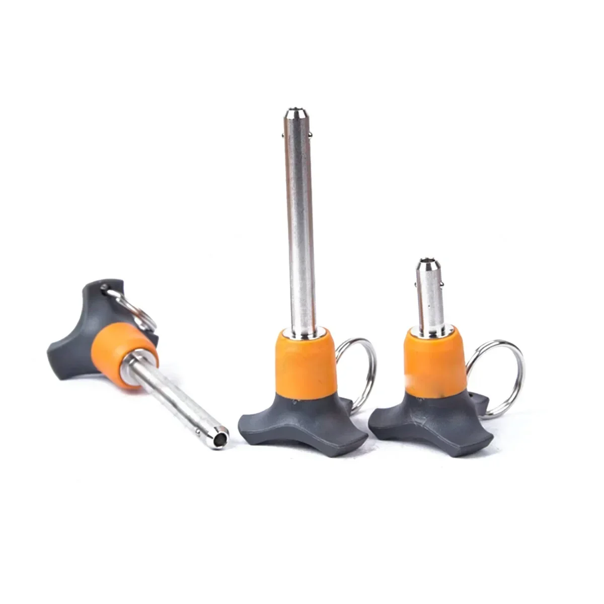 Ball Head Locking Pin/Quick Release Steel Ball Pin, Audio Line Array, Safety Chair, Brake Pin, Length 10-50, Rope Feeding 
Ball Head Locking Pin/Quick Release Steel Ball Pin, Audio Line Array, Safety Chair, Brake Pin, Length 10-50, Rope Feeding