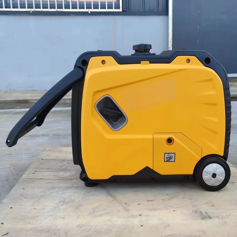 Air-cooled fuel tank, low fuel consumption inverter, silent
Air-cooled fuel tank, low fuel consumption inverter, silent