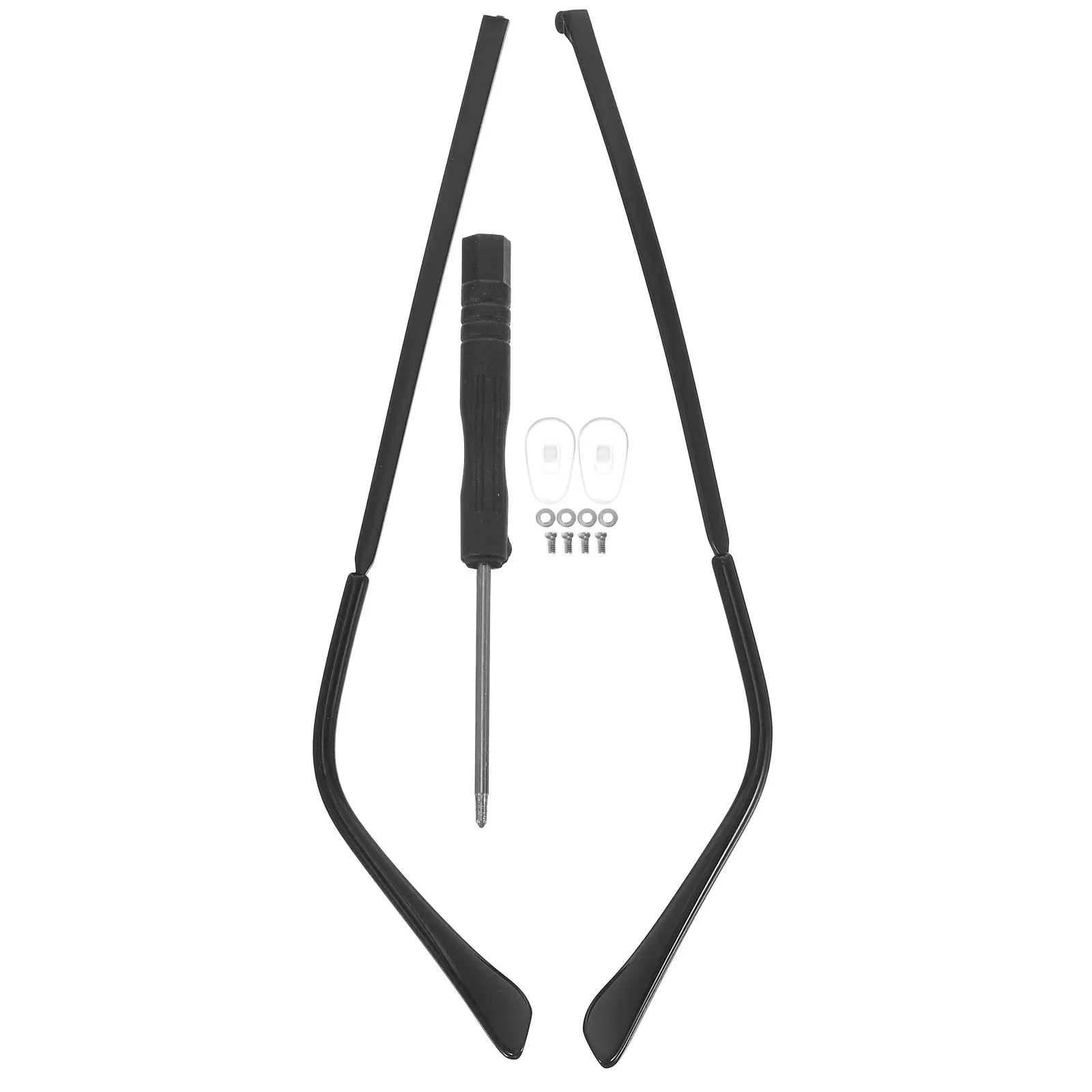 Glasses Accessories Metal Replacement Temple for Eyeglasses Sunglasses Universal Black Non Slip Easy Install Repair Kit
Glasses Accessories Metal Replacement Temple for Eyeglasses Sunglasses Universal Black Non Slip Easy Install Repair Kit