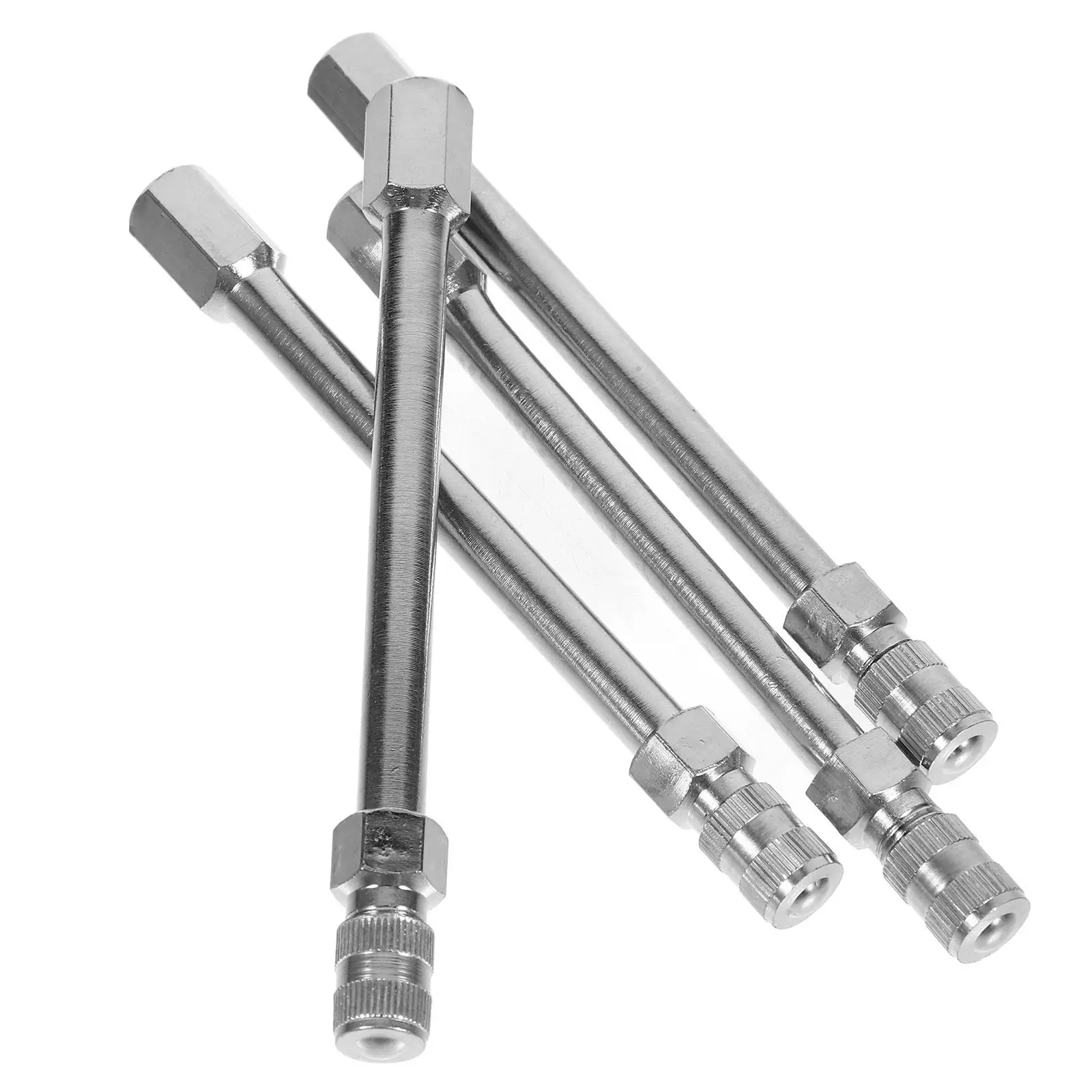 4pcs Tire Valve Extension Rods 100mm Brass Stem Extender for Cars Trucks Motorcycles Simplify Inflation Easy Installation
4pcs Tire Valve Extension Rods 100mm Brass Stem Extender for Cars Trucks Motorcycles Simplify Inflation Easy Installation