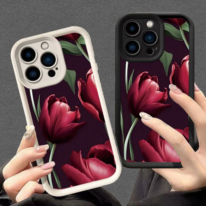 Wine red flower soft shell is suitable for iPhone 16Pro Max 16 11 15 14 13 12 Pro Max Plus fashion items for teenagers and girls
Wine red flower soft shell is suitable for iPhone 16Pro Max 16 11 15 14 13 12 Pro Max Plus fashion items for teenagers and girls