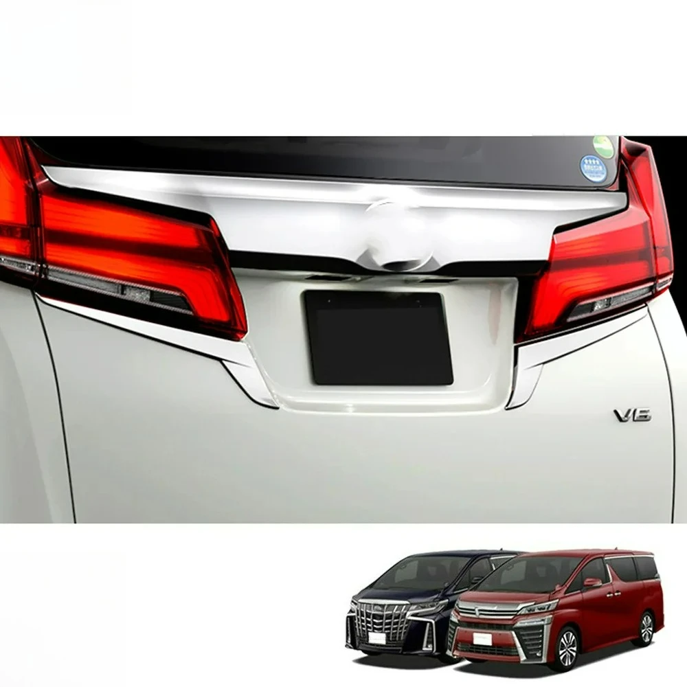For Toyota Alphard Vellfire30 2016 2017 2018 2019 2020 Rear Light Strips Chrome External Taillight Decoration Cover Trim Styling
For Toyota Alphard Vellfire30 2016 2017 2018 2019 2020 Rear Light Strips Chrome External Taillight Decoration Cover Trim Styling
