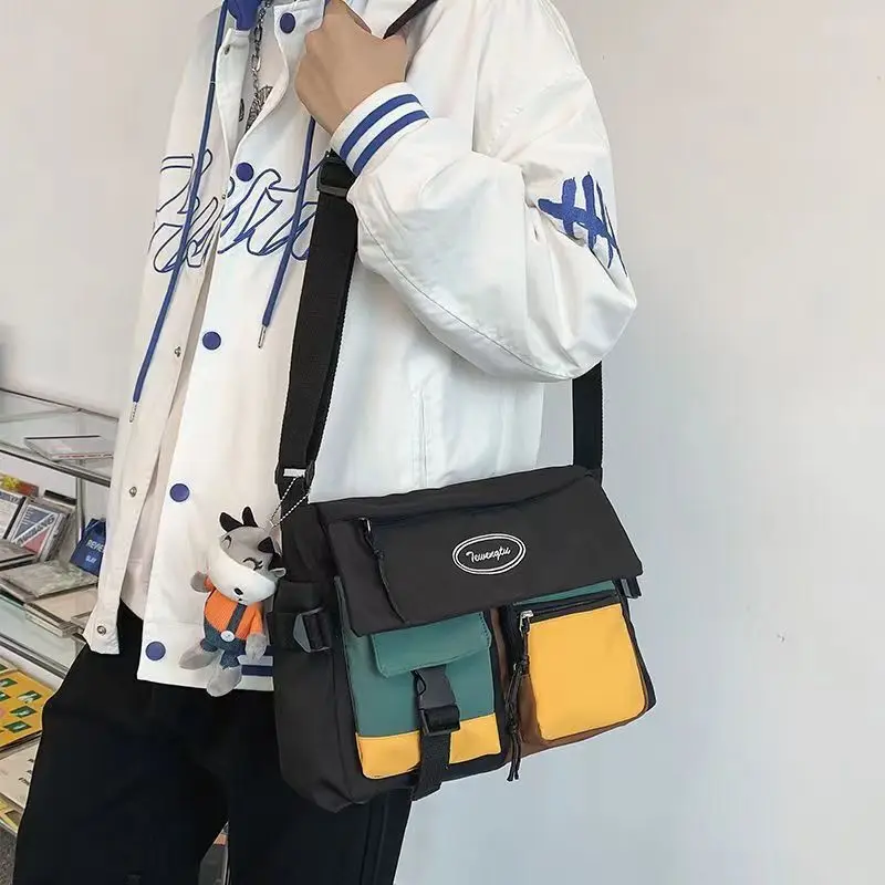 New Vintage Crossbody Bags For Men And Women Large Capacity Versatile Student Shoulder Bag Satchel Purse Travel Bag
New Vintage Crossbody Bags For Men And Women Large Capacity Versatile Student Shoulder Bag Satchel Purse Travel Bag