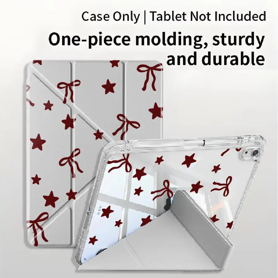 Holder Cover Tablet Case For iPad Mini 6 7 11th 10th 9th 8th 7th 12.9inch Pro 2025 Air 4 5 M3 M2 M4 11inch Y-Fold Star Pink Bow
Holder Cover Tablet Case For iPad Mini 6 7 11th 10th 9th 8th 7th 12.9inch Pro 2025 Air 4 5 M3 M2 M4 11inch Y-Fold Star Pink Bow