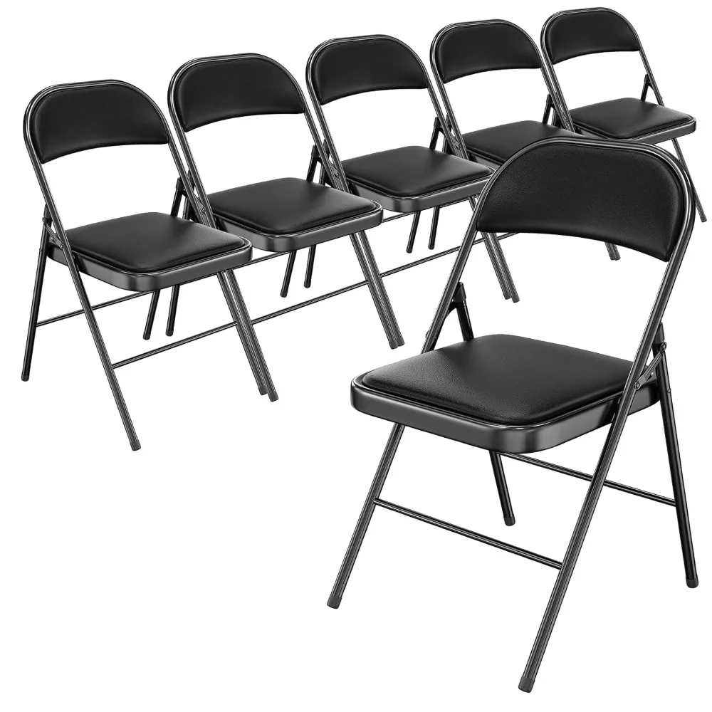 Folding Chair with Comfortable Padded Cushion and Back, Portable Folding Chairs for Outside, Office Events, Customized
Folding Chair with Comfortable Padded Cushion and Back, Portable Folding Chairs for Outside, Office Events, Customized