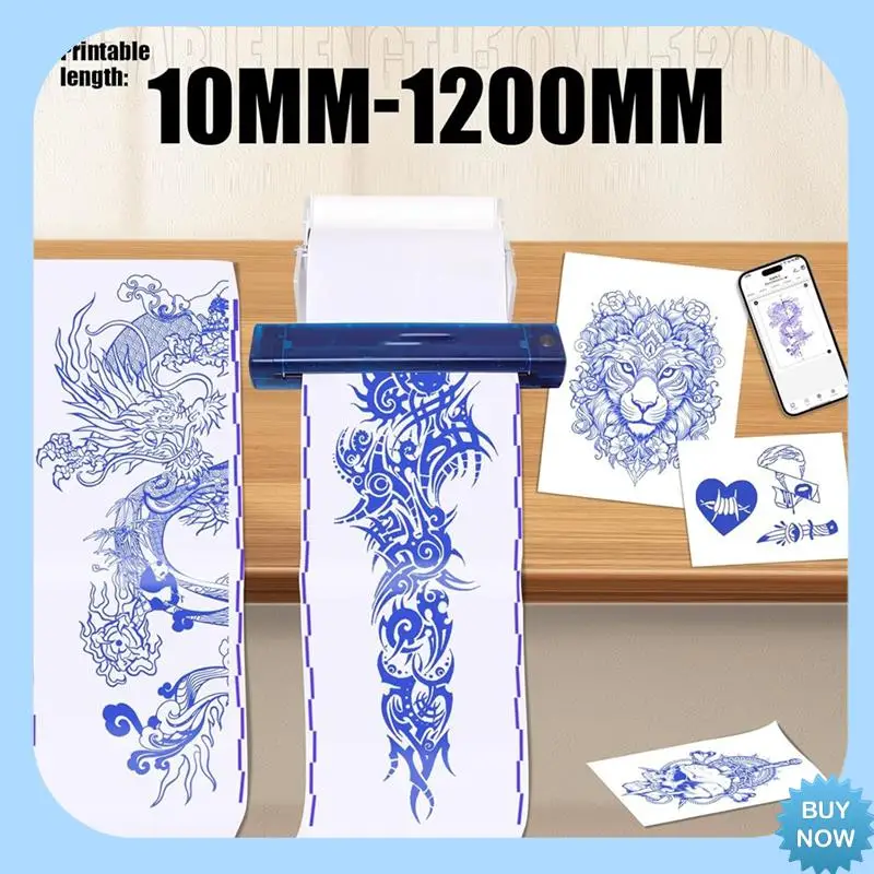 A47Z Transfer Paper 95Ft Tattoo Paper Roll, Double Layer Thermal For Long Drawing Function Transfer Machine
A47Z Transfer Paper 95Ft Tattoo Paper Roll, Double Layer Thermal For Long Drawing Function Transfer Machine
