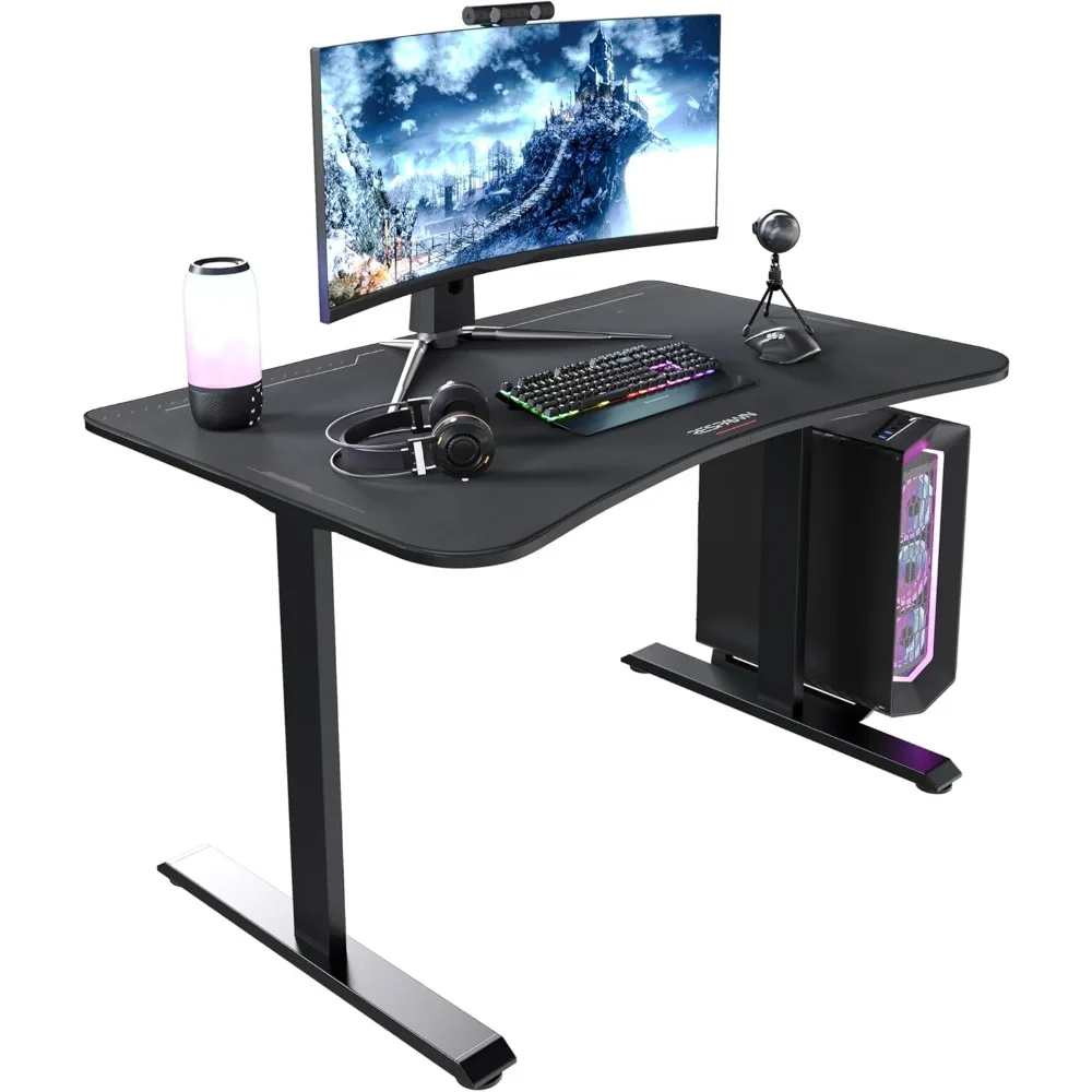 Gaming Desk - 48in Computer Desk With Mouse Pad, Pc Workstation With Cable Management, Home Office Gaming Table
Gaming Desk - 48in Computer Desk With Mouse Pad, Pc Workstation With Cable Management, Home Office Gaming Table