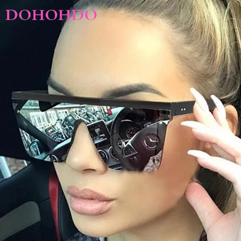 Fashion Square One-Piece Women Sunglass Popular Designer Big Frame Cyber Punk Men Sunglass Outdoor Drive Travel Eyewear UV400
Fashion Square One-Piece Women Sunglass Popular Designer Big Frame Cyber Punk Men Sunglass Outdoor Drive Travel Eyewear UV400