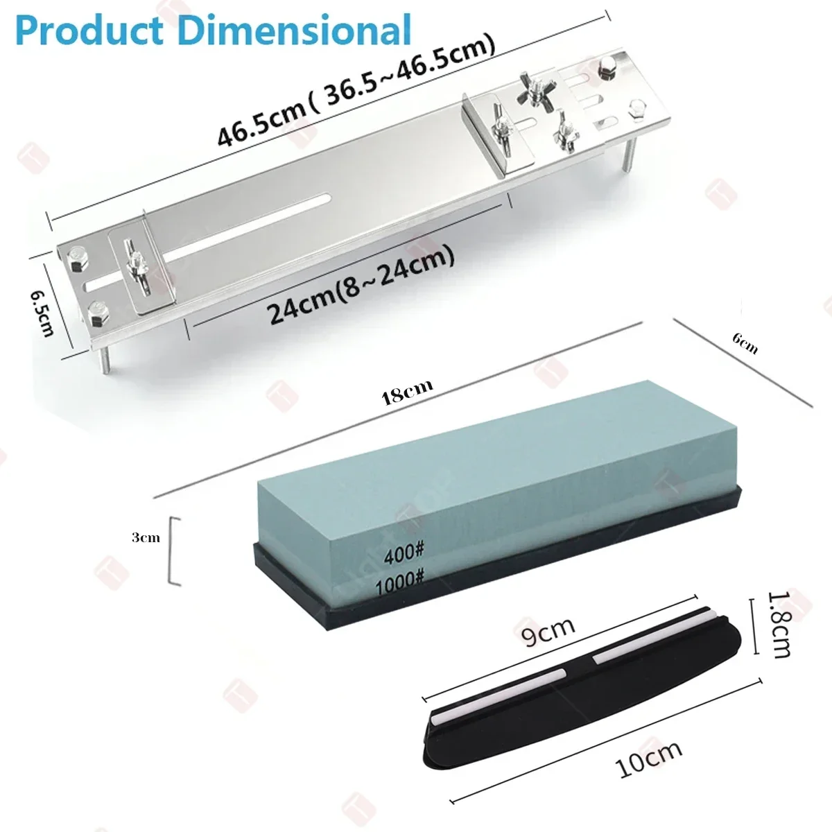 Stainless Steel Sink Sharpening Stone Holder Adjustable Length Whetstone Non-slip Base Knife Sharpener Grindstone Accessories
Stainless Steel Sink Sharpening Stone Holder Adjustable Length Whetstone Non-slip Base Knife Sharpener Grindstone Accessories
