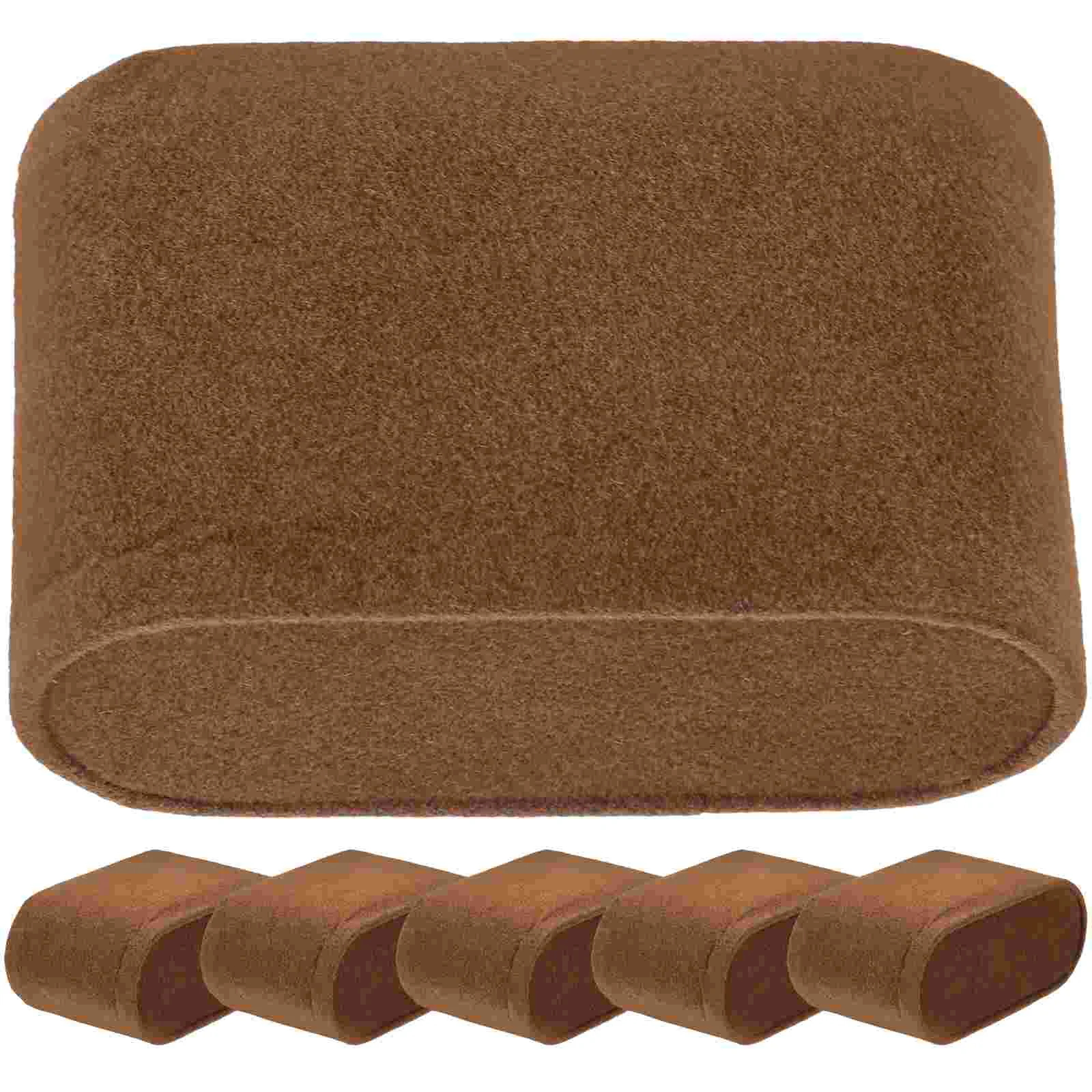 6 Pcs Watch Pillow Flannel Small Display Holder Pads for Watches Jewelry A3 Brown Lightweight Scratch Proof Storage Box
6 Pcs Watch Pillow Flannel Small Display Holder Pads for Watches Jewelry A3 Brown Lightweight Scratch Proof Storage Box