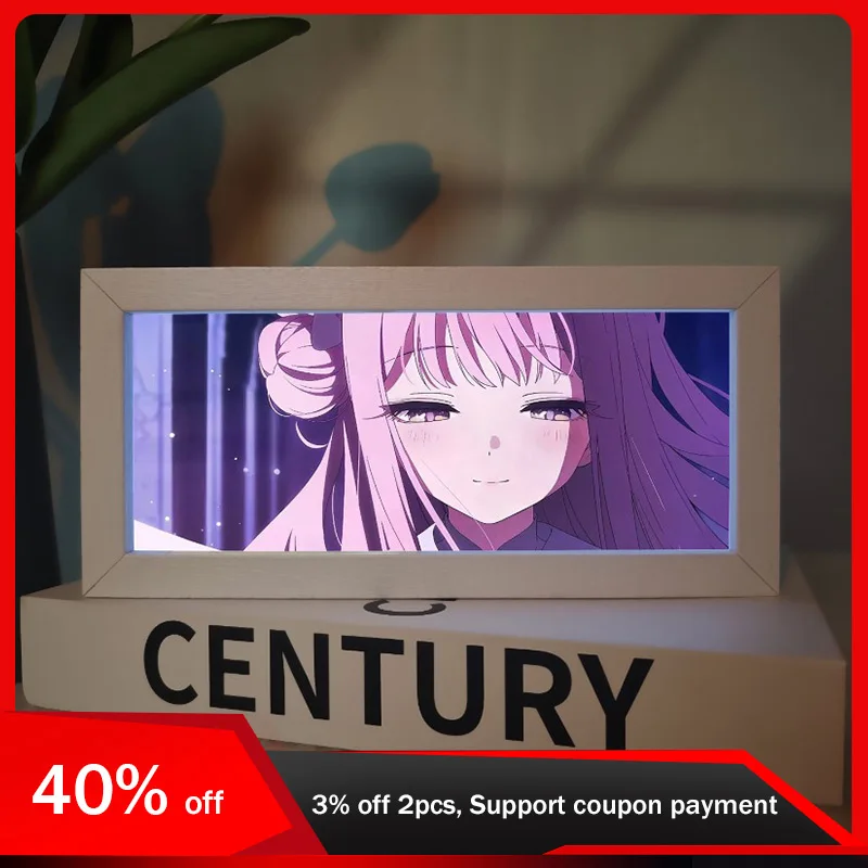 19.8cm/7.8in 3D Anime Acrylic Light Box BlueArchive Night Game Peripherals Bedroom Table Top Birthday Gift Decorative Crafts Toy
19.8cm/7.8in 3D Anime Acrylic Light Box BlueArchive Night Game Peripherals Bedroom Table Top Birthday Gift Decorative Crafts Toy