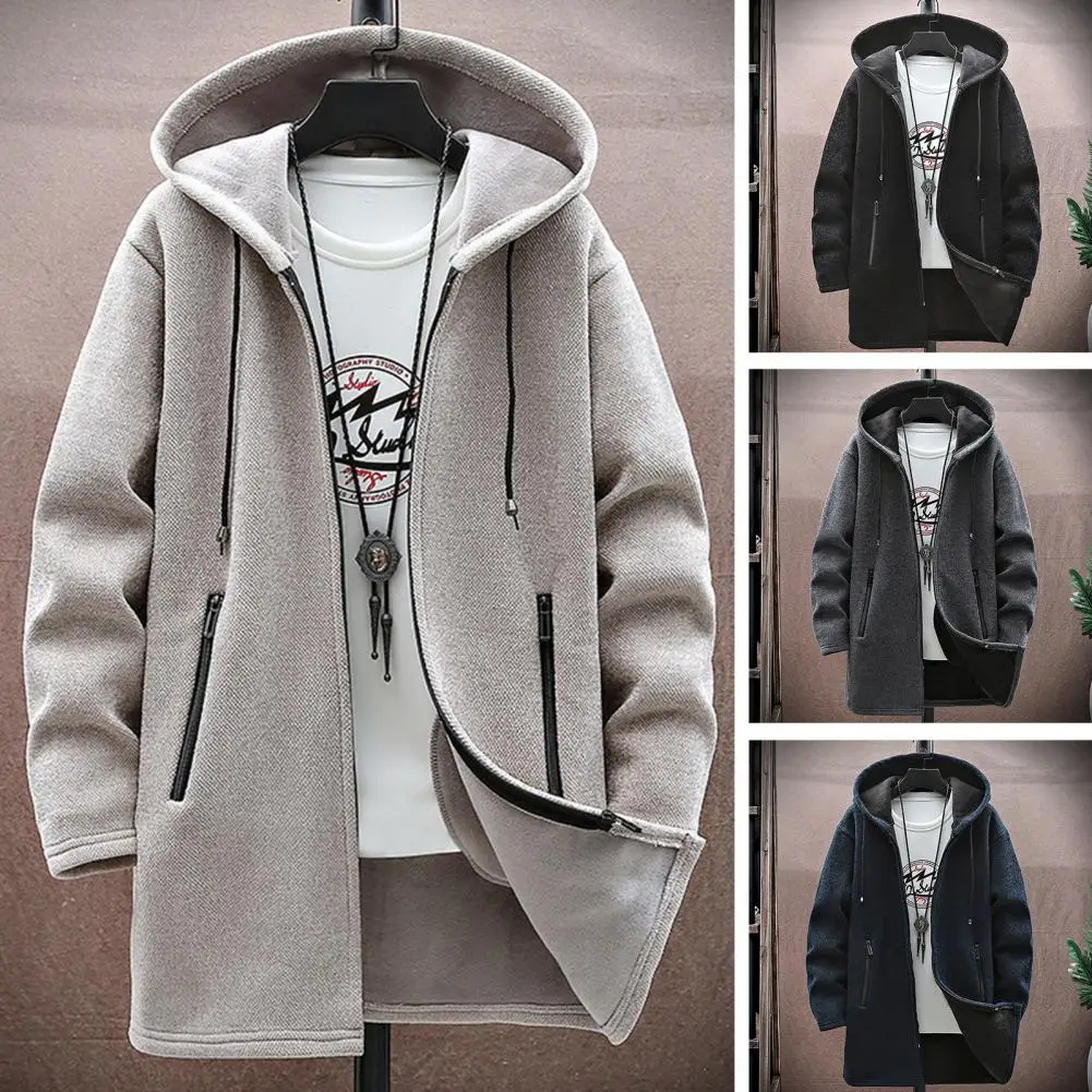 Men's Winter Thicken Sweatercoat Fleece Cardigan Jacket Male Slim Sweaters Long Hooded Sweater Warm Outwear Coats for Outdoor
Men's Winter Thicken Sweatercoat Fleece Cardigan Jacket Male Slim Sweaters Long Hooded Sweater Warm Outwear Coats for Outdoor
