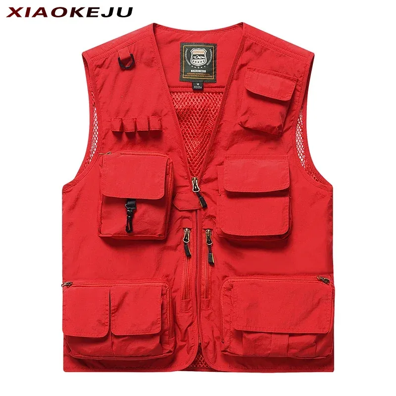 Men's Work Vest Hunting Leather Vests Tactical Jackets Sleeveless Jacket Multi-pocket Clothing MAN Luxury Motorcyclist Mens Wear
Men's Work Vest Hunting Leather Vests Tactical Jackets Sleeveless Jacket Multi-pocket Clothing MAN Luxury Motorcyclist Mens Wear