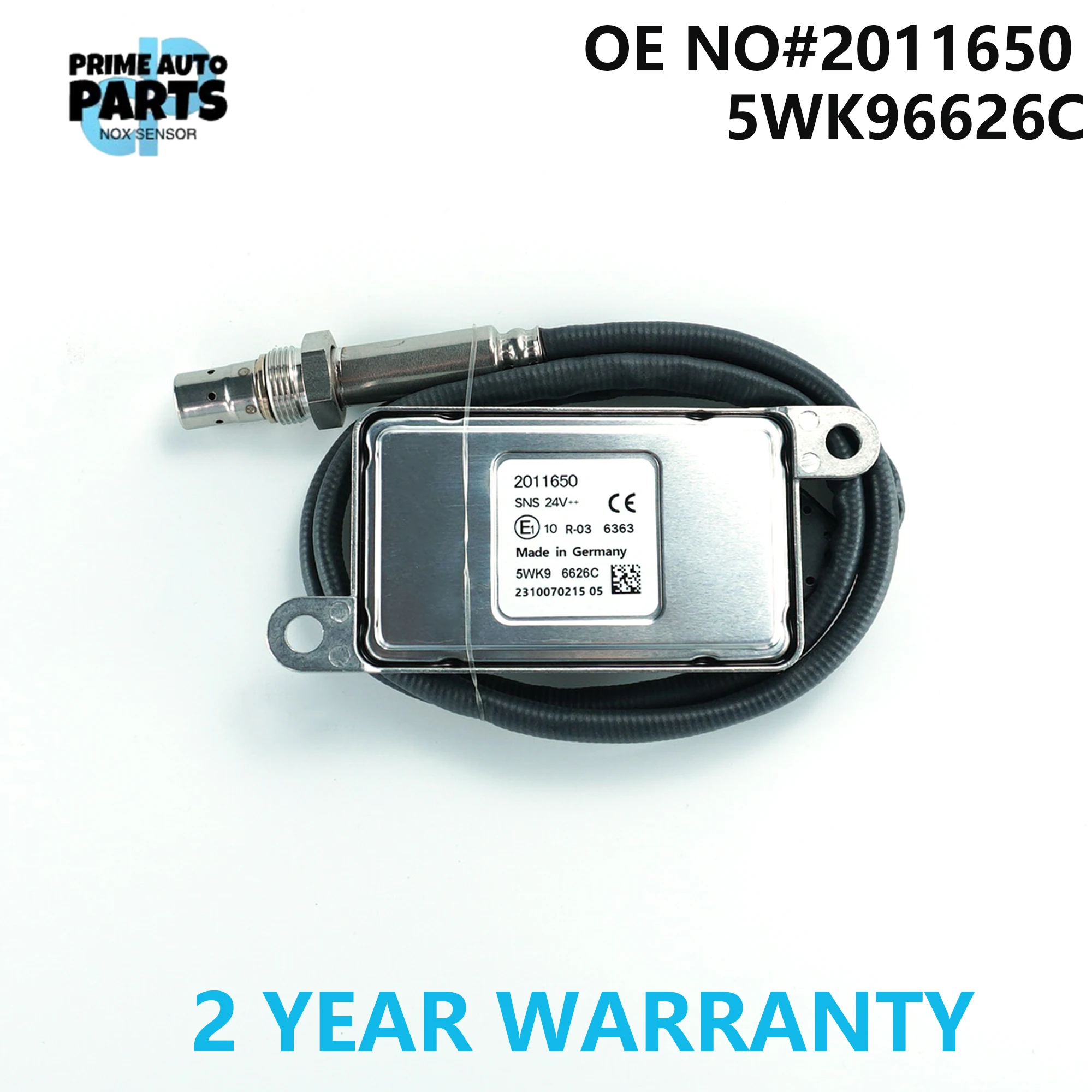 2011650 5WK96626C 5WK9 6626C Exhaust Gas Truck Nox Sensor Auto Sensor Replacement Parts Nitrogen Oxide Sensor for DAF
2011650 5WK96626C 5WK9 6626C Exhaust Gas Truck Nox Sensor Auto Sensor Replacement Parts Nitrogen Oxide Sensor for DAF
