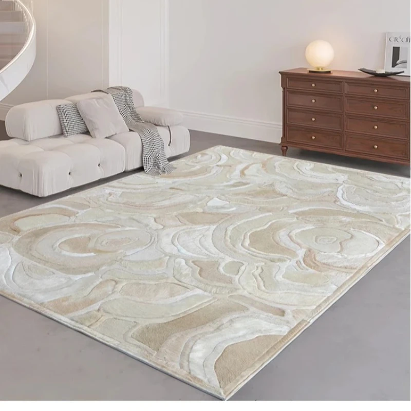 White Camellia Carpet Cream Style Household Modern Simple Living Room Sofa Master Bedroom Special Floor Mat
White Camellia Carpet Cream Style Household Modern Simple Living Room Sofa Master Bedroom Special Floor Mat