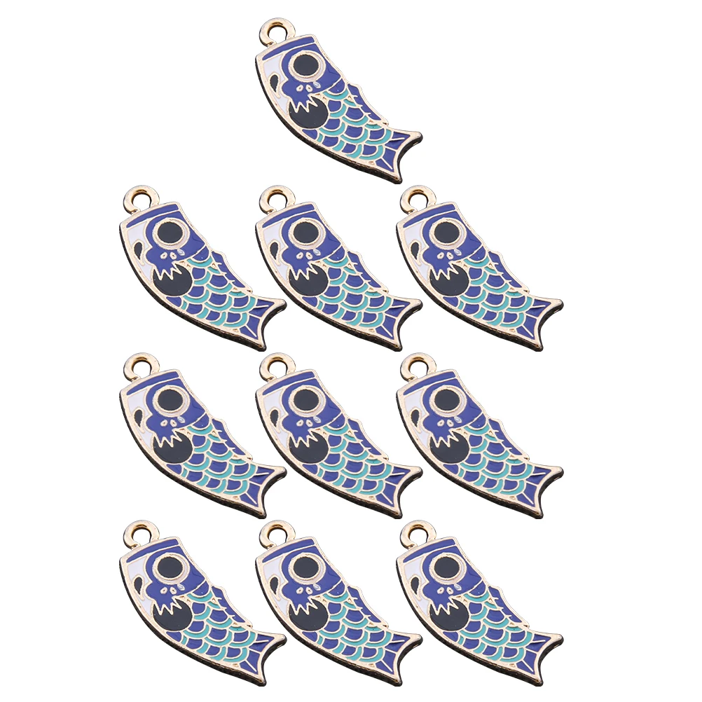 10pcs Carp Flag Earrings Fish Charm Pendant Jewelry Keychain Accessories DIY Ornaments Alloy Material Perfect Gift
10pcs Carp Flag Earrings Fish Charm Pendant Jewelry Keychain Accessories DIY Ornaments Alloy Material Perfect Gift
