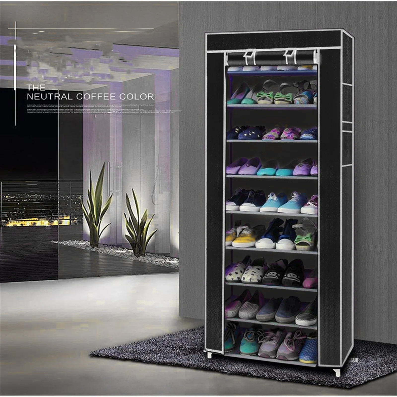Multi-layer Simple Shoe Cabinet DIY Assembled Space-saving Shoe Organizer Shelf Home Dorm Storage Closet Dustproof Shoes Rack
Multi-layer Simple Shoe Cabinet DIY Assembled Space-saving Shoe Organizer Shelf Home Dorm Storage Closet Dustproof Shoes Rack