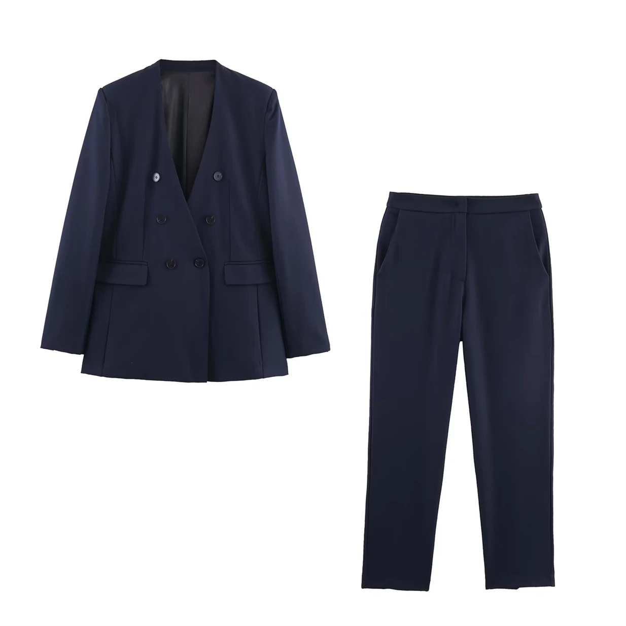 Women's Trendy Fashion Blazer Straight-Leg Pantsuit New Arrival Suit Classic Workwear for Professional And Casual Settings
Women's Trendy Fashion Blazer Straight-Leg Pantsuit New Arrival Suit Classic Workwear for Professional And Casual Settings