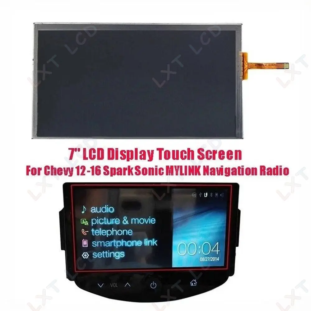 7" LCD Display Touch Screen For Chevy 12-16 Spark Sonic MYLINK Navigation Radio
7" LCD Display Touch Screen For Chevy 12-16 Spark Sonic MYLINK Navigation Radio