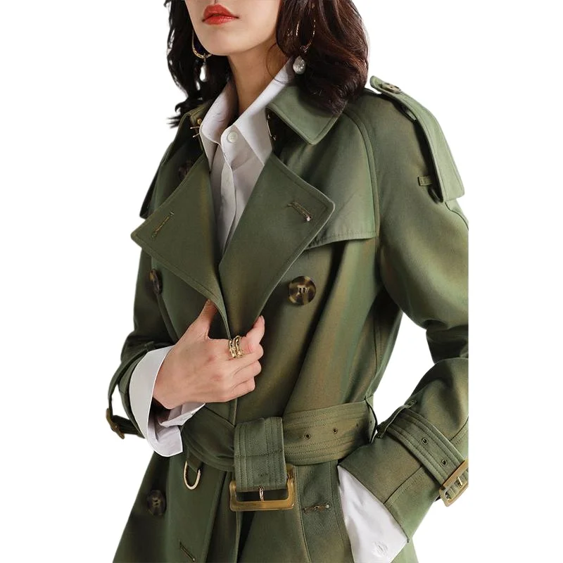 England Style Women Double Breasted Buttons Sash High Waisted Khaki Trench Coat , Woman Spring Fall Fashion Coats
England Style Women Double Breasted Buttons Sash High Waisted Khaki Trench Coat , Woman Spring Fall Fashion Coats