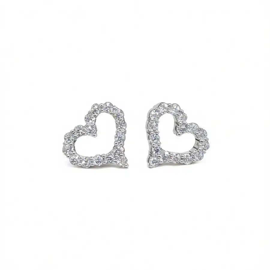 Heart Shape Crystal Stud Earrings For Women Romantic Fashion Jewelry Lightweight Hypoallergenic
Heart Shape Crystal Stud Earrings For Women Romantic Fashion Jewelry Lightweight Hypoallergenic