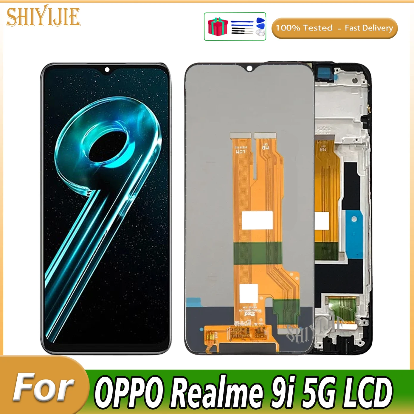 6.6" Original LCD For Oppo Realme 9i 5G RMX3612 LCD Screen Touch Display Screen For Realm9i 5G Display Assembly Panel Digitizer
6.6" Original LCD For Oppo Realme 9i 5G RMX3612 LCD Screen Touch Display Screen For Realm9i 5G Display Assembly Panel Digitizer