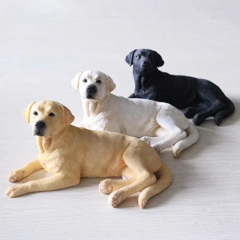 1/6 Scale Simulation Labradorretriever Dog Lying Position Pet Model for 12Inch Toy Figures Figurine Desktop Decoration
1/6 Scale Simulation Labradorretriever Dog Lying Position Pet Model for 12Inch Toy Figures Figurine Desktop Decoration