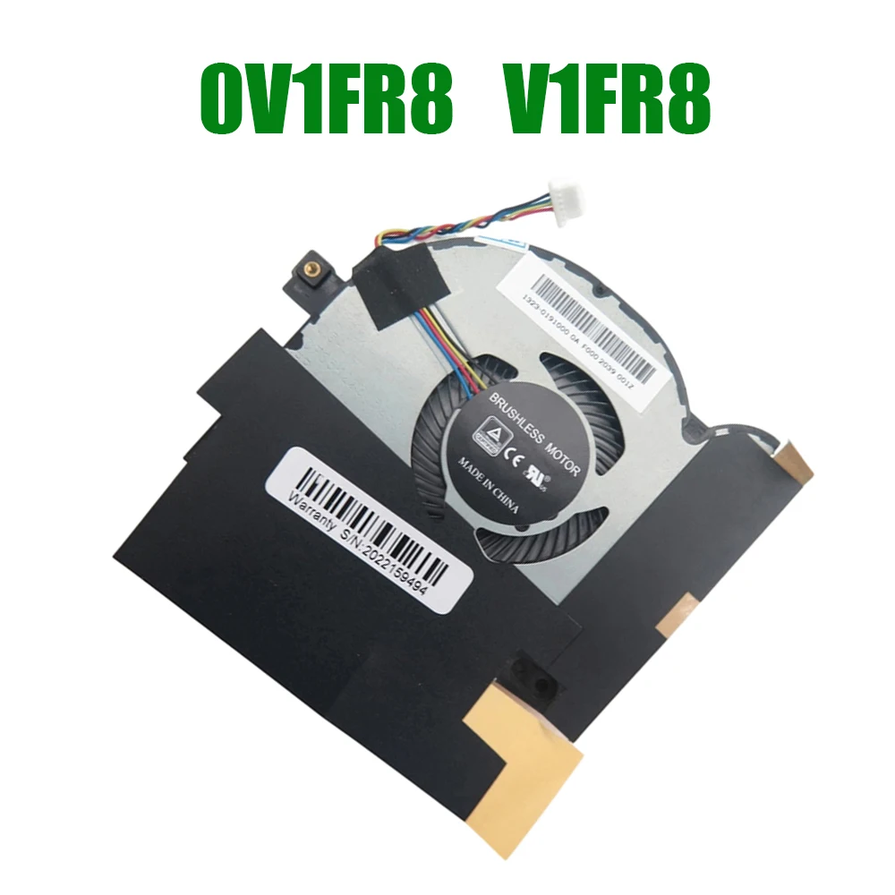 For Alienware M15 R1 ALW15M 0V1FR8 V1FR8 DFS5K223052830 FLF5 DC5V 0.5A Laptop CPU Fan
For Alienware M15 R1 ALW15M 0V1FR8 V1FR8 DFS5K223052830 FLF5 DC5V 0.5A Laptop CPU Fan