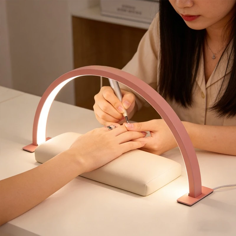 Half Moon U-shaped Nail Lamp Portable Table Lamp Nail Assistive Equipment LED Nail Light Desk Lamps Beauty Salon Work Fill Light
Half Moon U-shaped Nail Lamp Portable Table Lamp Nail Assistive Equipment LED Nail Light Desk Lamps Beauty Salon Work Fill Light