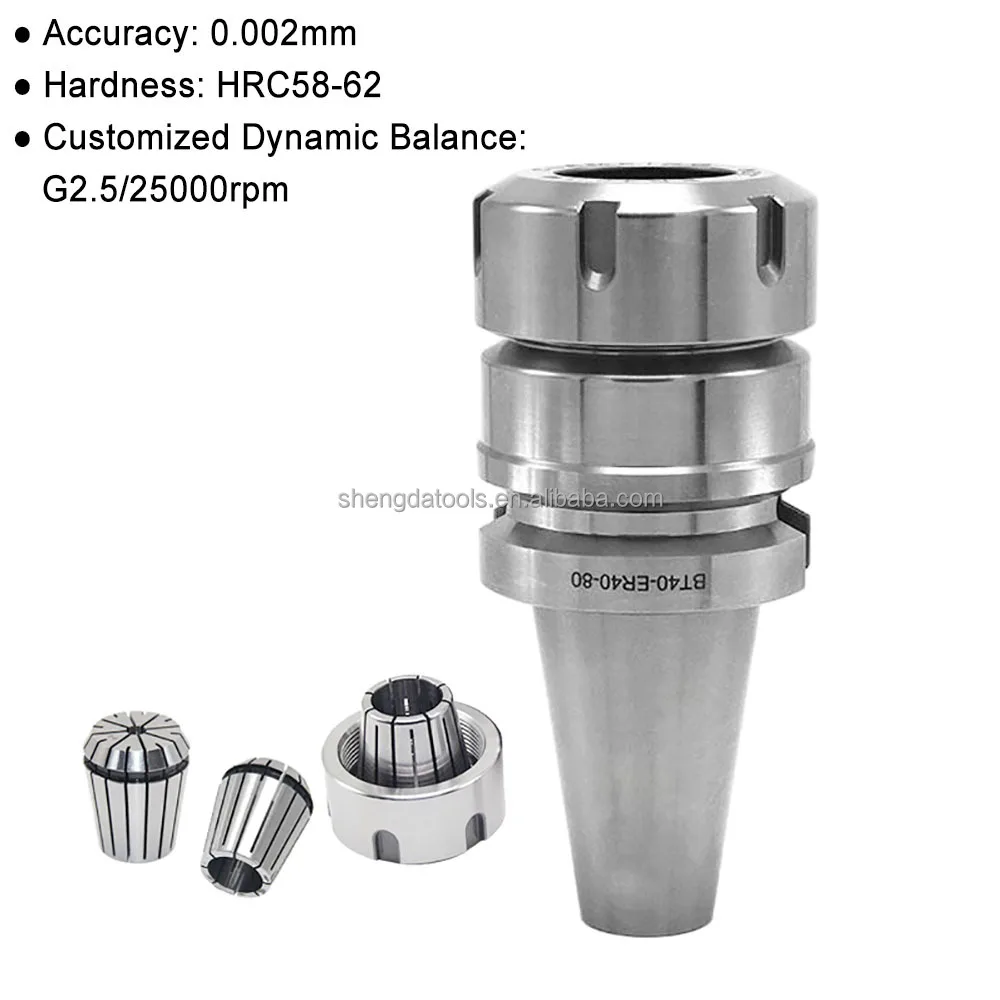 BT ER Collet Chuck Tool Holders BT30 ER16 ER20 ER25 ER32 Tool Holder for CNC Machine Center
BT ER Collet Chuck Tool Holders BT30 ER16 ER20 ER25 ER32 Tool Holder for CNC Machine Center