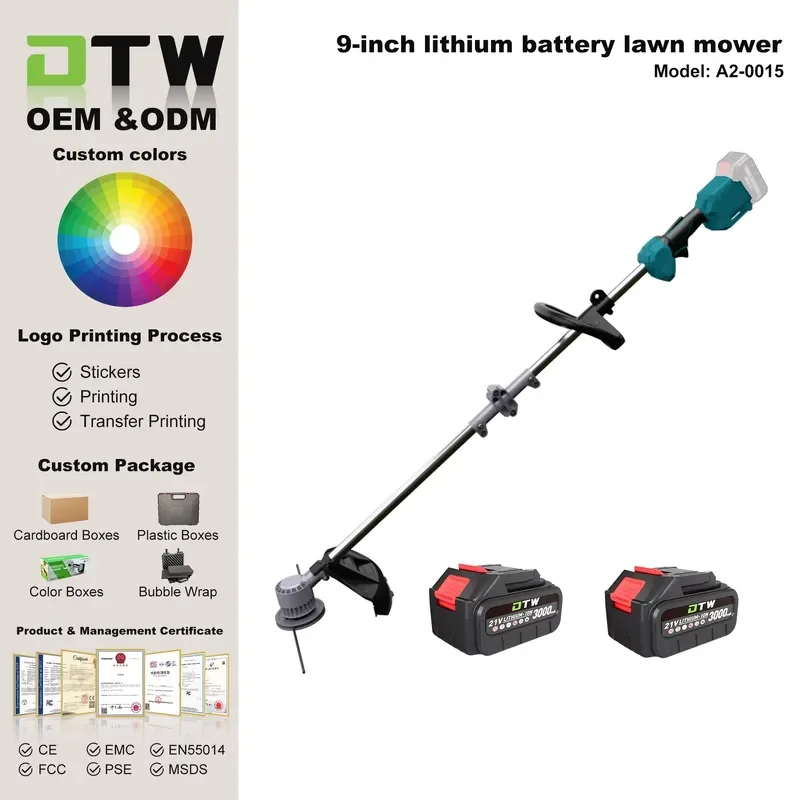 DTWA3-0015 800W Cordless Electric Lawn Mower Length Adjustable Handheld Rechargeable Garden Pruning Tools
DTWA3-0015 800W Cordless Electric Lawn Mower Length Adjustable Handheld Rechargeable Garden Pruning Tools