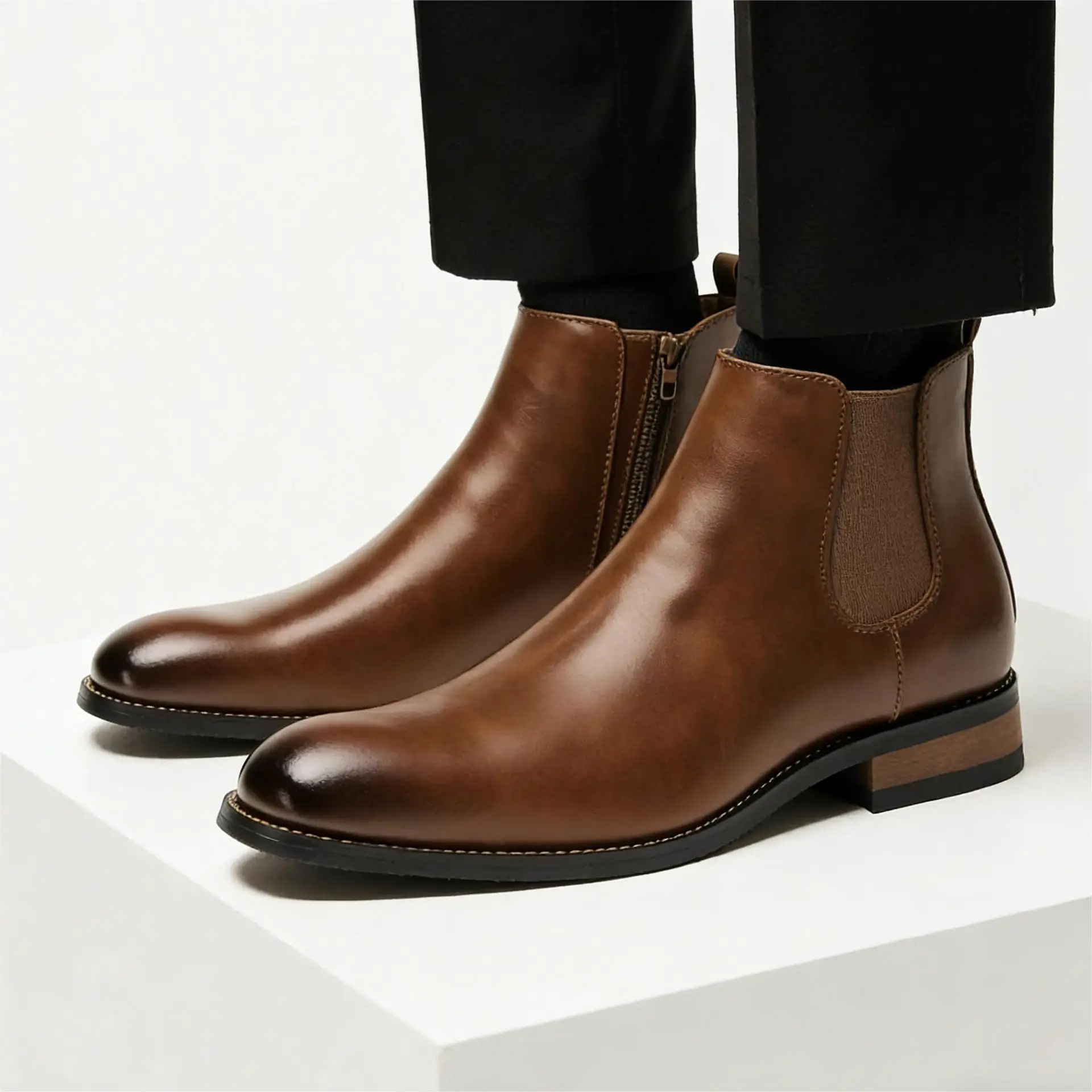Men Boots Comfortable Brand Fashion 2026 Chelsea Boots
Men Boots Comfortable Brand Fashion 2026 Chelsea Boots