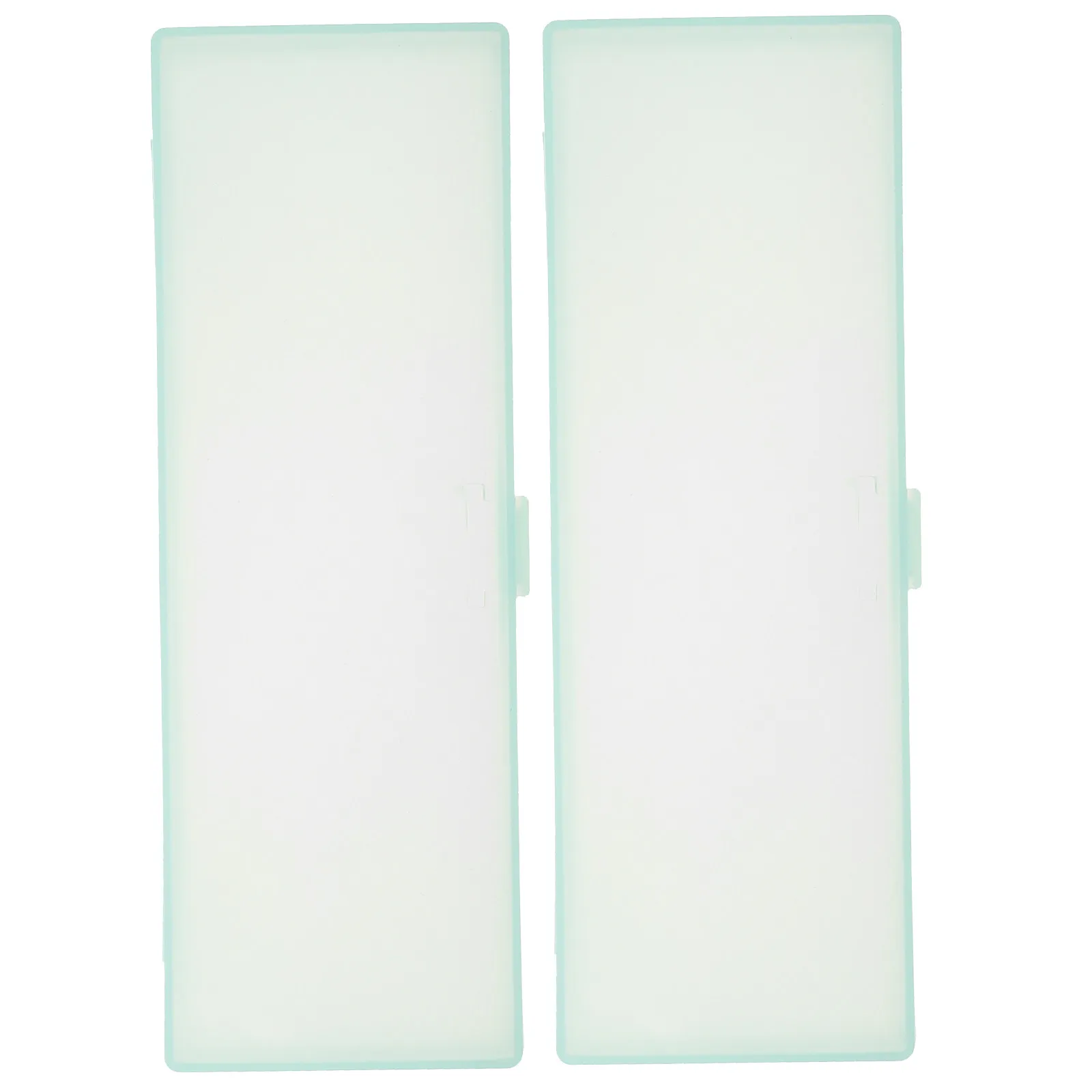 2 шт. прозрачных пеналов из полипропилена с откидной крышкой и защелкой, с прозрачным окном, легкие, портативные, для студентов и путешествий
2 шт. прозрачных пеналов из полипропилена с откидной крышкой и защелкой, с прозрачным окном, легкие, портативные, для студентов и путешествий