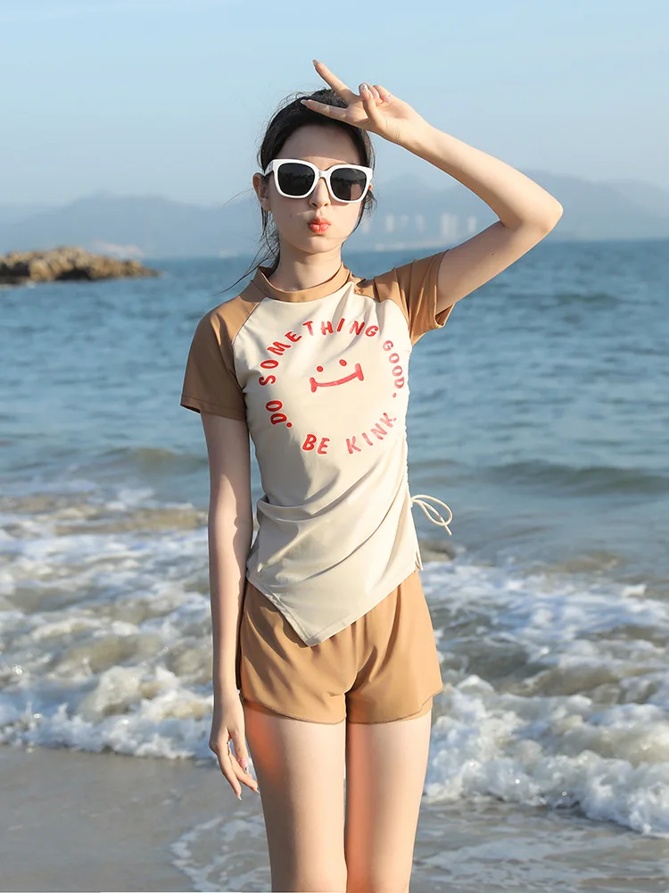 Girls Swimsuit Set Summer Short Sleeve Tops+Pants Two-Pieces Children Bathing Suit Quick Dry Teen Girl Swimwear Kids Beachwear
Girls Swimsuit Set Summer Short Sleeve Tops+Pants Two-Pieces Children Bathing Suit Quick Dry Teen Girl Swimwear Kids Beachwear
