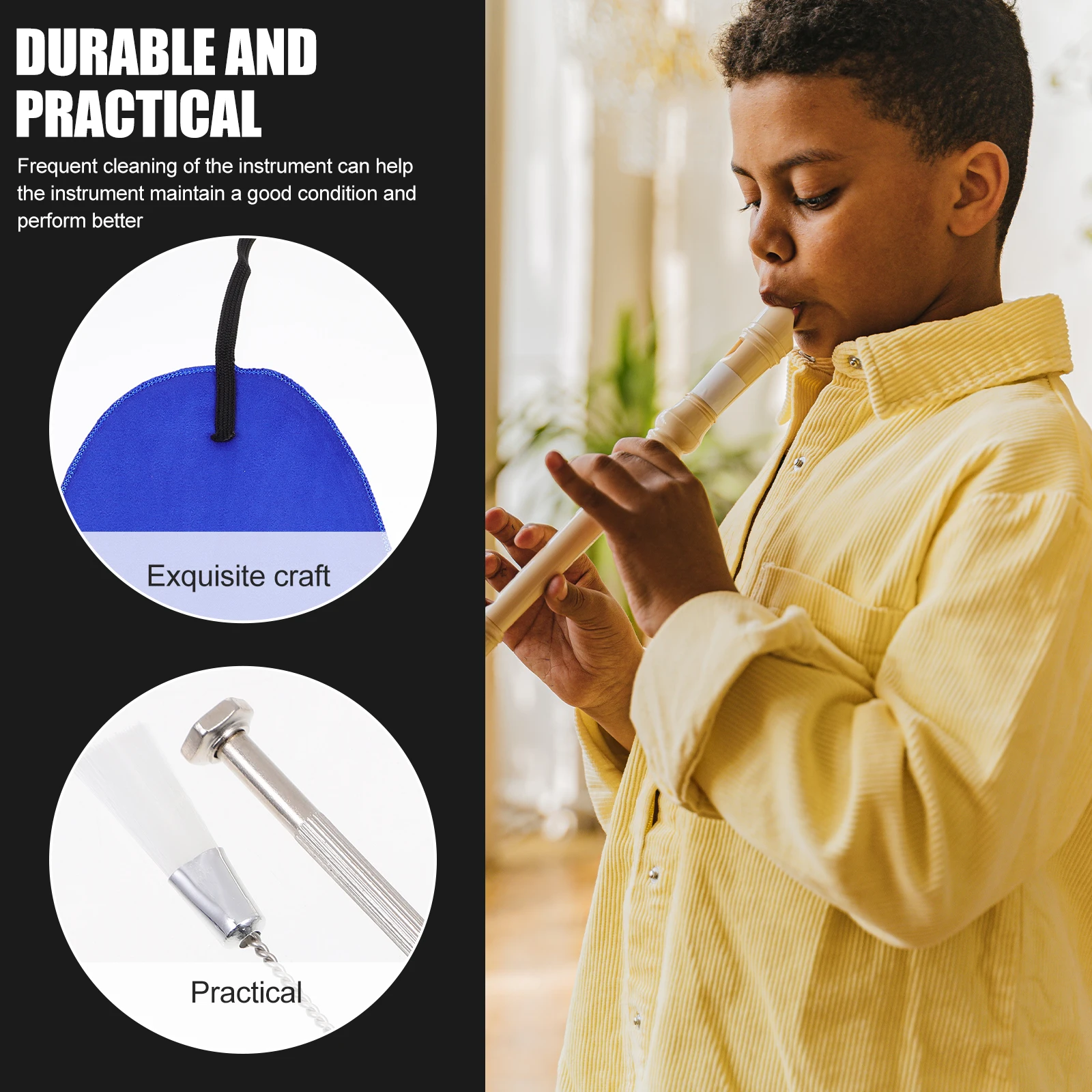 Low Price Instrument Cleaning Maintenance Kit Stainless Steel Tone Hole Brush Cotton Gloves Portable Accessories For Woodwinds
Low Price Instrument Cleaning Maintenance Kit Stainless Steel Tone Hole Brush Cotton Gloves Portable Accessories For Woodwinds