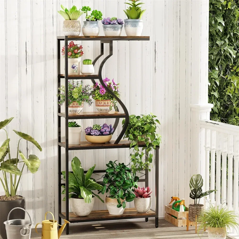 Large Tall Plants Stand Open Display Shelves Functional Bookshelf Open Bookcase
Large Tall Plants Stand Open Display Shelves Functional Bookshelf Open Bookcase