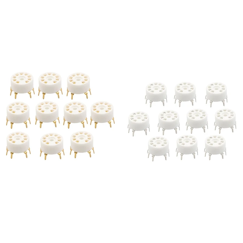 Hot-10PCS PCB 9Pin Ceramic B9A Vacuum Tube Socket Audio HIFI DIY Amps For 12AX7 12AU7 12AT7 ECC81 ECC82 ECC83
Hot-10PCS PCB 9Pin Ceramic B9A Vacuum Tube Socket Audio HIFI DIY Amps For 12AX7 12AU7 12AT7 ECC81 ECC82 ECC83