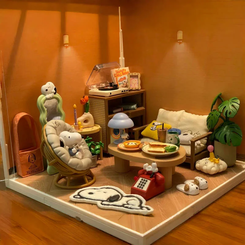 New Genuine Re-Ment Comfortable Snoopy Weekend Room Miniature Scene Model Collectible Trendy Blind Box Toys Scene Props Kid Gift
New Genuine Re-Ment Comfortable Snoopy Weekend Room Miniature Scene Model Collectible Trendy Blind Box Toys Scene Props Kid Gift