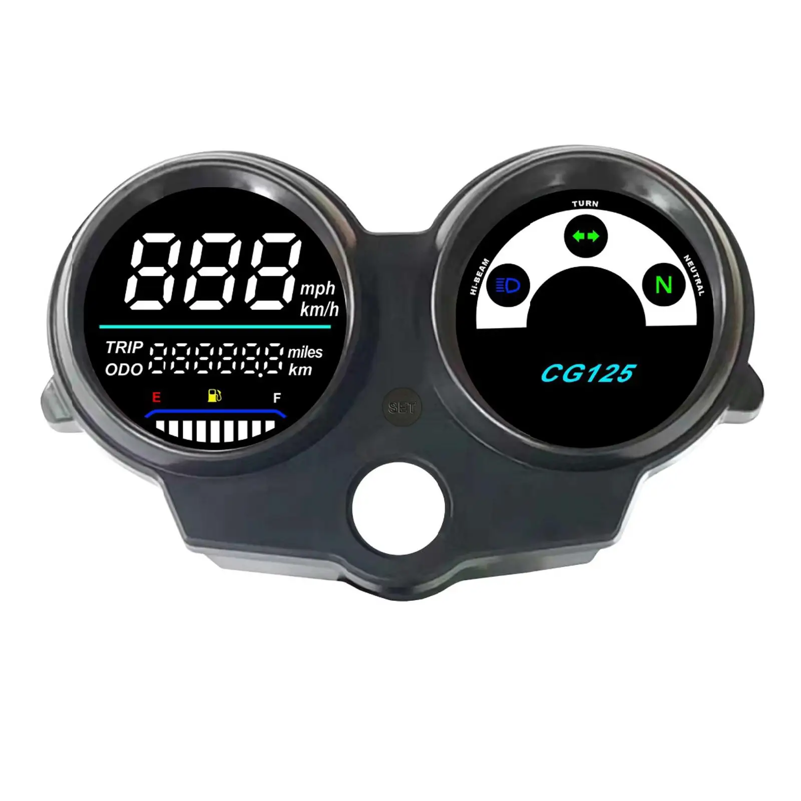 LED Digital Dashboard Odometer Easy Installation Modification Parts Electronic Tachometer for CG125 Fan125 Titan125
LED Digital Dashboard Odometer Easy Installation Modification Parts Electronic Tachometer for CG125 Fan125 Titan125