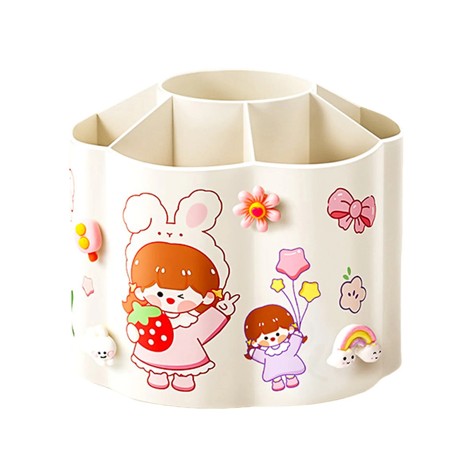 Cartoon Rotatin Holder Desktop Storage Container Suitable for Children's Day Gift
Cartoon Rotatin Holder Desktop Storage Container Suitable for Children's Day Gift