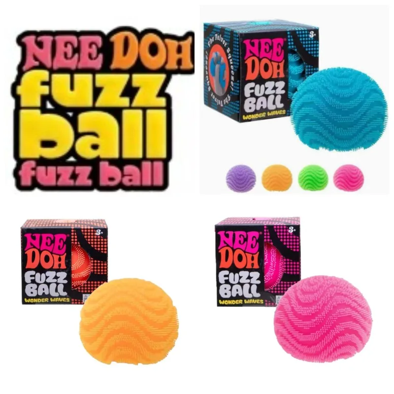 2026 New Hot NeeDoh Fuzz Ball Waves Sensory Squeezing Wool Ball Toy Texture Stress Relieving Adult and Children's Toys
2026 New Hot NeeDoh Fuzz Ball Waves Sensory Squeezing Wool Ball Toy Texture Stress Relieving Adult and Children's Toys
