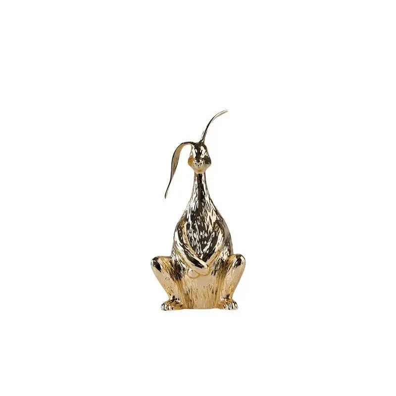 Italian simulation animal statue sculpture creative long eared rabbit decoration ornament sample living room desktop decoration
Italian simulation animal statue sculpture creative long eared rabbit decoration ornament sample living room desktop decoration