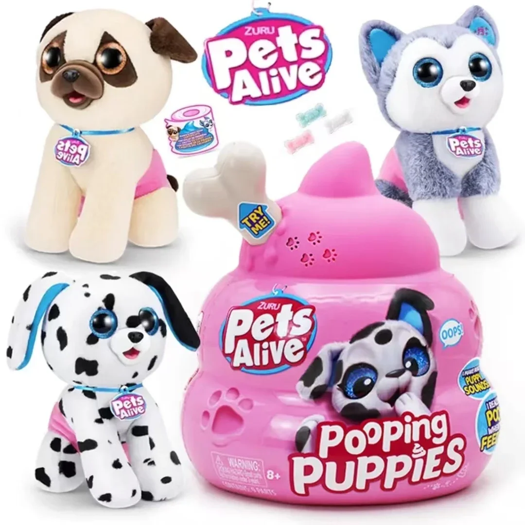 In Stock Zuru Pets Alive Electronic Husky Plush Puppy Blind Box Adorable Sound Making Dog Toy Birthday Gift Home Ornament
In Stock Zuru Pets Alive Electronic Husky Plush Puppy Blind Box Adorable Sound Making Dog Toy Birthday Gift Home Ornament