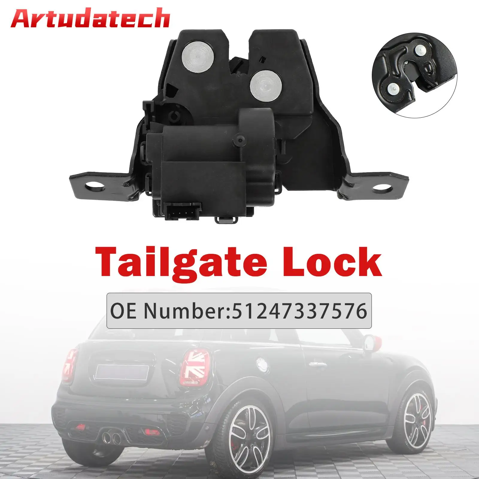 Artudatech Tailgate Lock Trunk Lock 51247337576 For Mini F56 F55 F54 1.5 2.0L Cooper
Artudatech Tailgate Lock Trunk Lock 51247337576 For Mini F56 F55 F54 1.5 2.0L Cooper