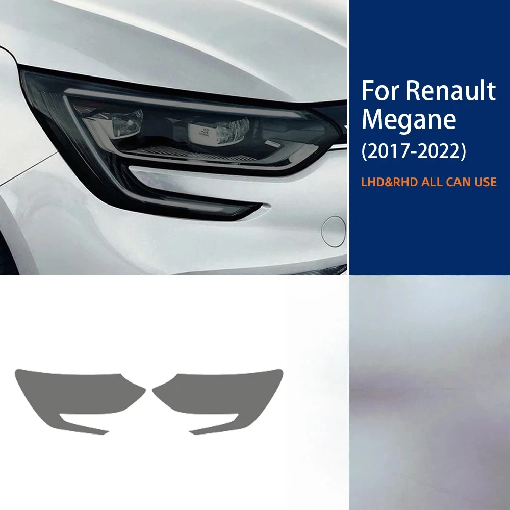 For Renault Megane 4 2017 2018 2019 2020 2021 2022 Car Headlight Protective Film Smoked Black Clear TPU Anti-Scratch Sticker PPF
For Renault Megane 4 2017 2018 2019 2020 2021 2022 Car Headlight Protective Film Smoked Black Clear TPU Anti-Scratch Sticker PPF